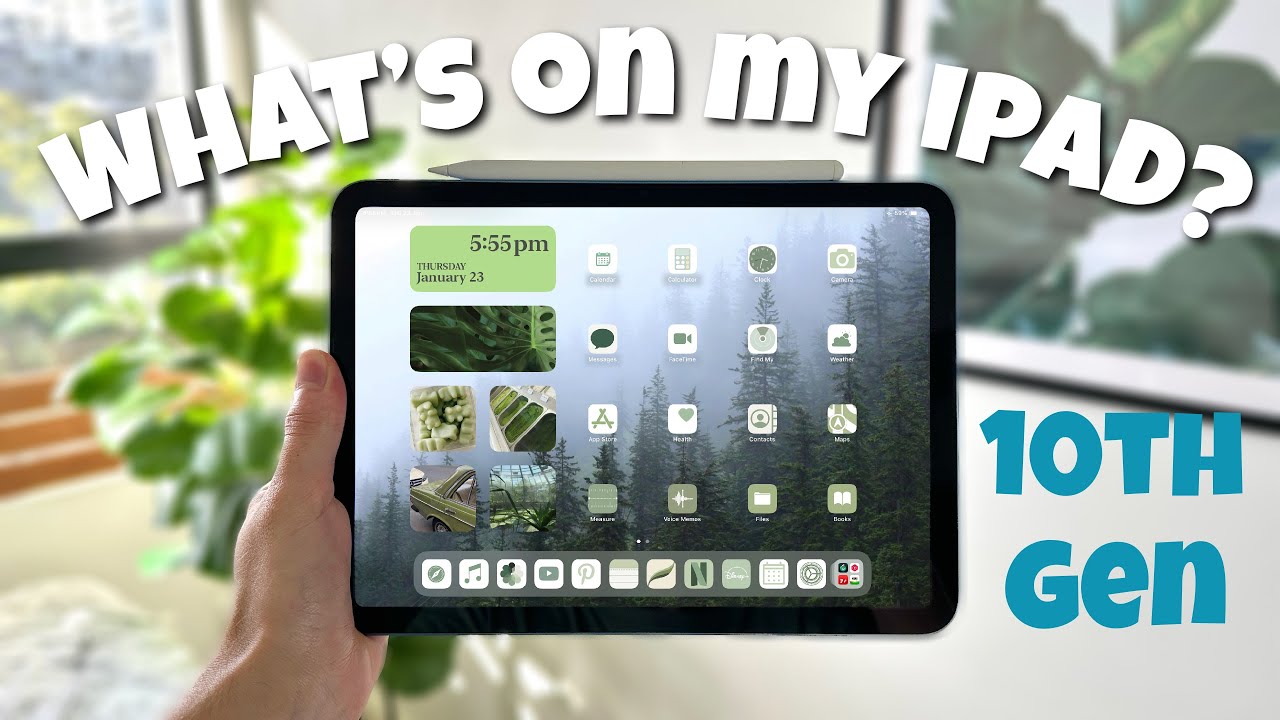 What&rsquo;s on my iPad 10th Gen? + how to make it aesthetic