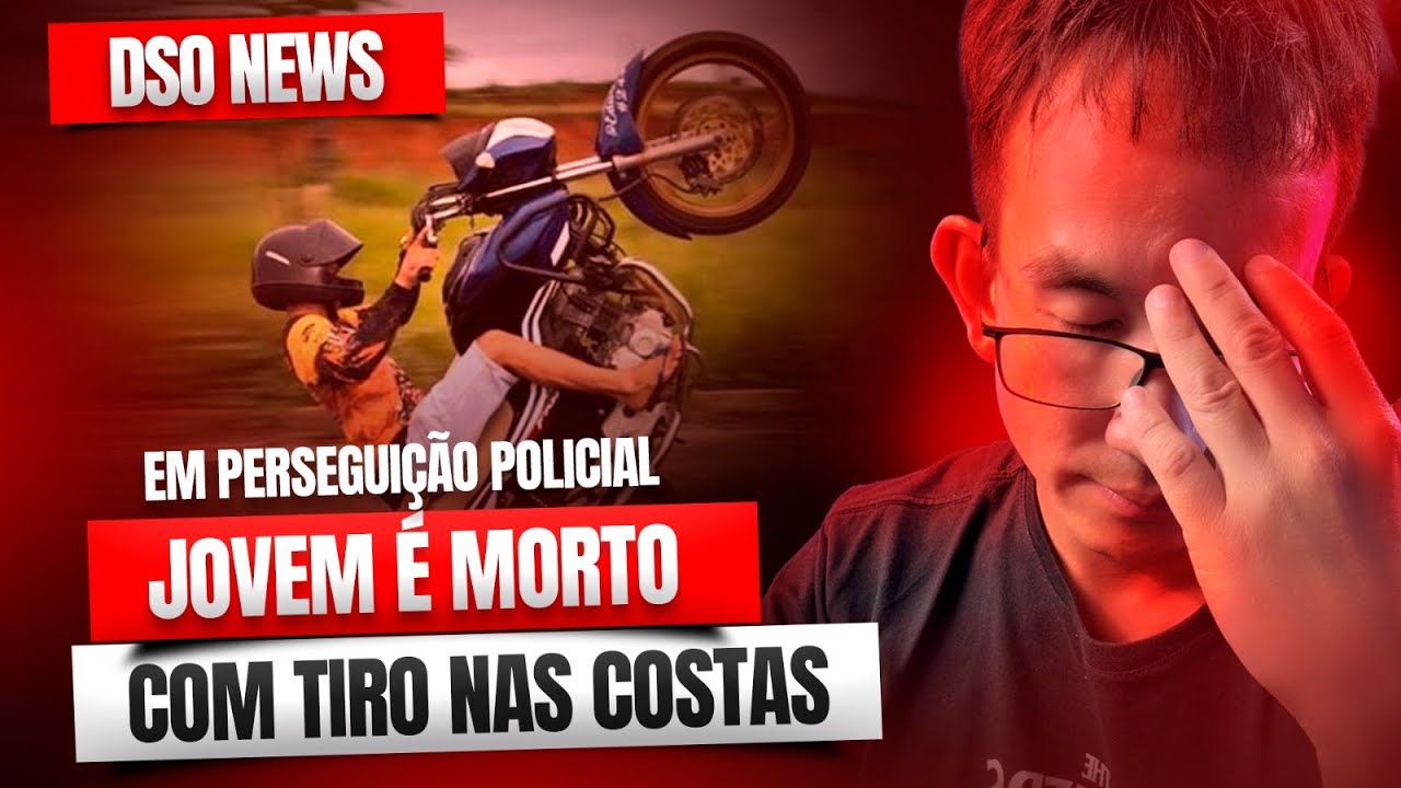 🚨DSO News - Jovem &eacute; morto com tiro nas costas em persegui&ccedil;&atilde;o policial. Entenda o caso!
