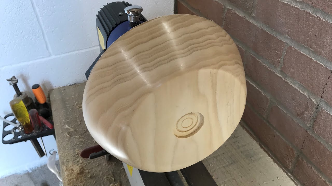 Wood turning - Tulipwood Fruit Bowl