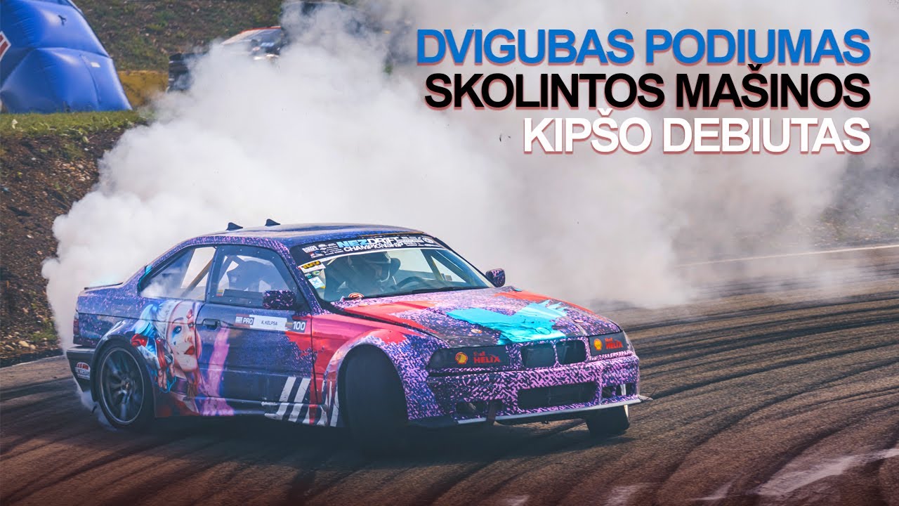 Dvigubas podiumas, Kipšo debiutas Kulbilohu ir skolinti BMW / Ketvirtas Lietuvos PRO etapas