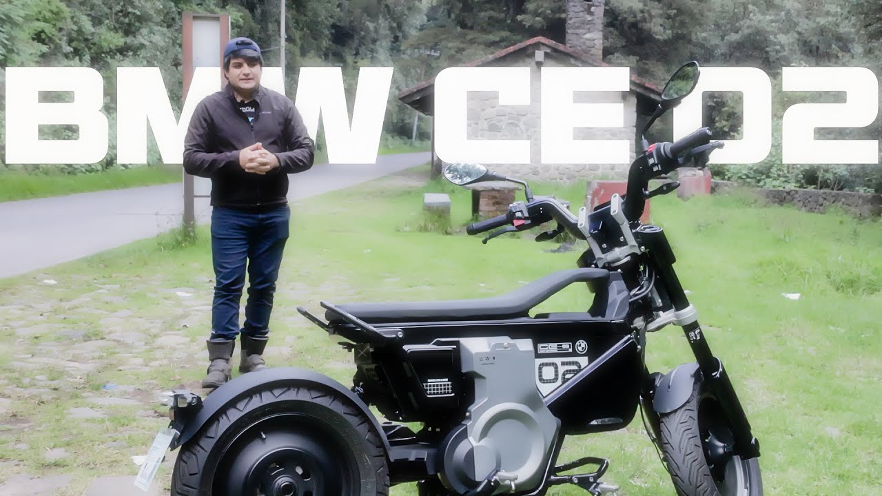 BMW CE 02: Tecnología y Estilo Futurista en Dos Ruedas 🚀
