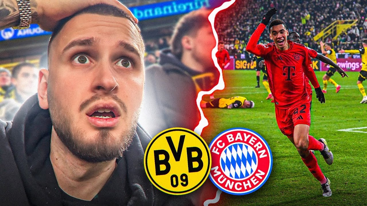 ESKALATION im KLASSIKER 😱🔥 BVB vs FC BAYERN Stadion-Vlog | IamTabak