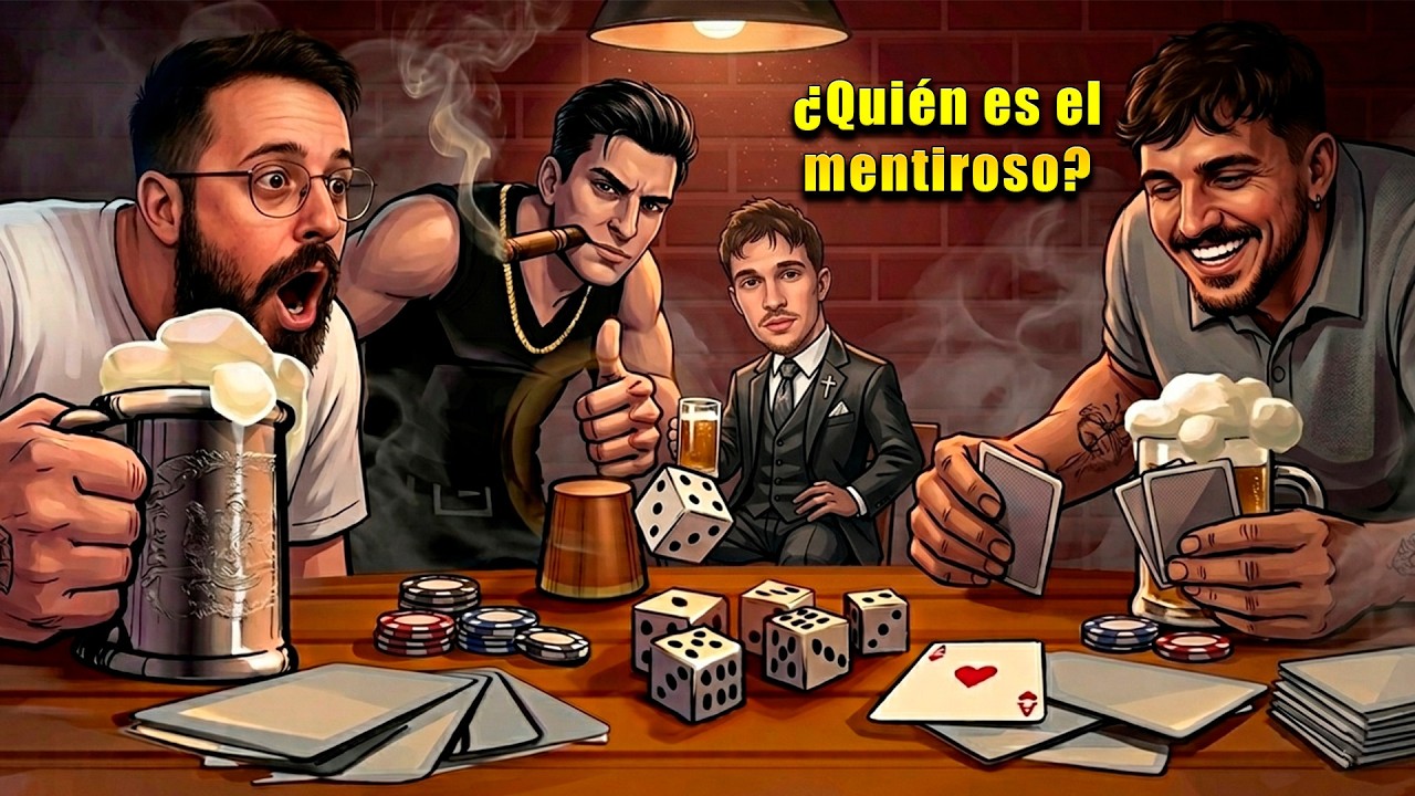VEAMOS QUI&Eacute;N SABE MENTIR MEJOR -LIAR&acute;S BAR CON GONCHO, COKER Y ZEKO