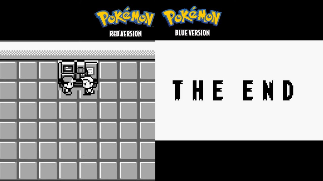 Pokémon Red & Blue - Ending