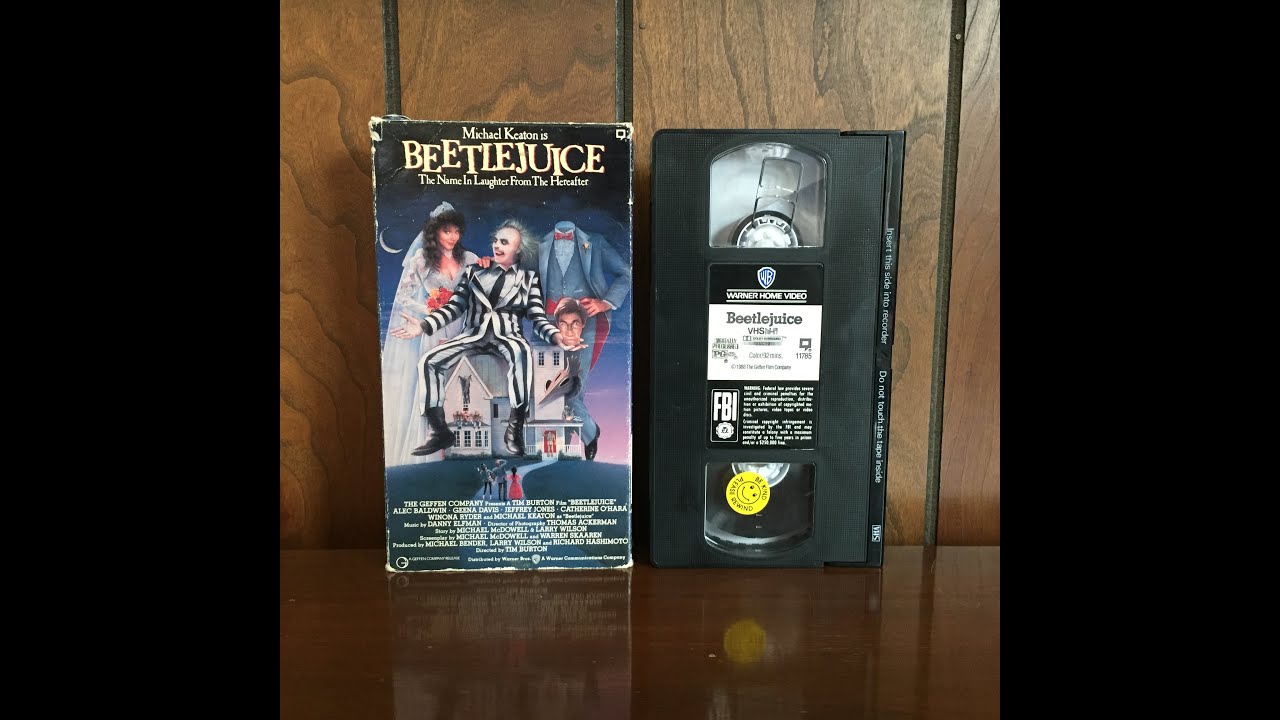 Opening To Beetlejuice 1988 VHS