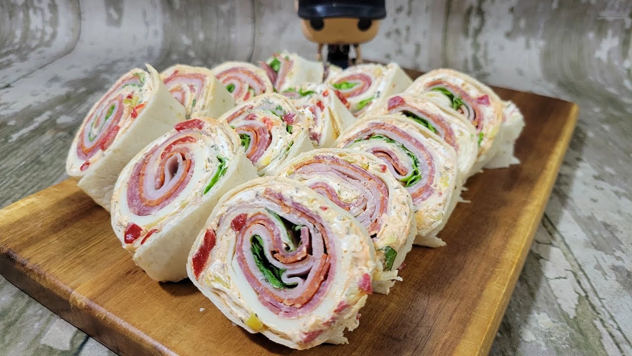 Simple Italian Pinwheels