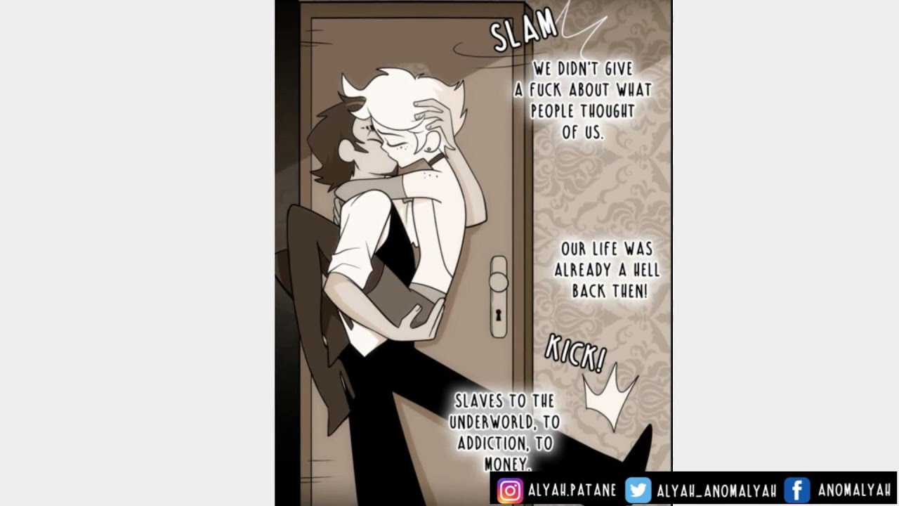 Guardian Angel 💘 | HuskerDust Human AU Full Story | Hazbin Hotel Comic Dub (Anthony & Husk)
