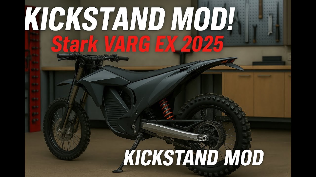 2025 Stark Varg EX Kickstand mod