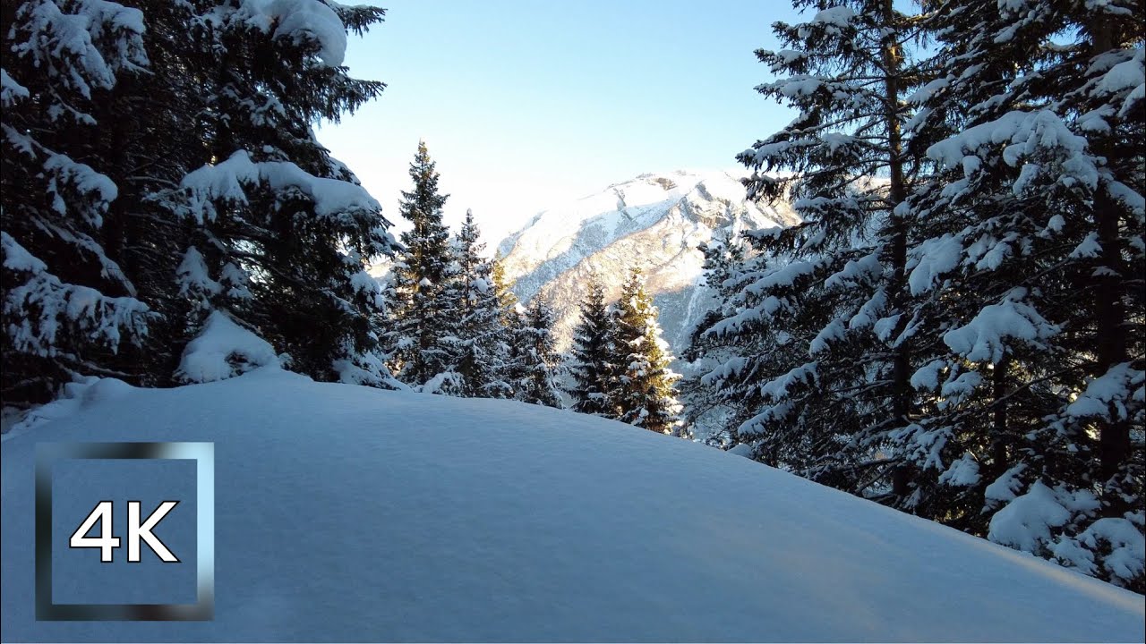 Beautiful mountain hike in fresh snow | Odda Norway | 4k