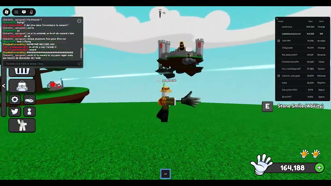 Hacker on slap battles lol