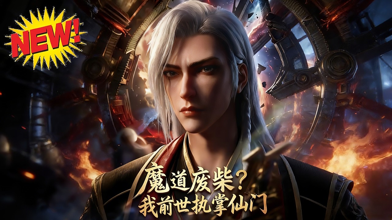 ⚡【新番速递】《魔道废柴？我前世执掌仙门》击溃魔教却遭背叛，李牧辰重生为仇人之子，石洞练《归真》破境，掌掴展伯朝，直面师妹率领的正道大军！#玄幻 #仙侠 #逆袭 #爱看动漫