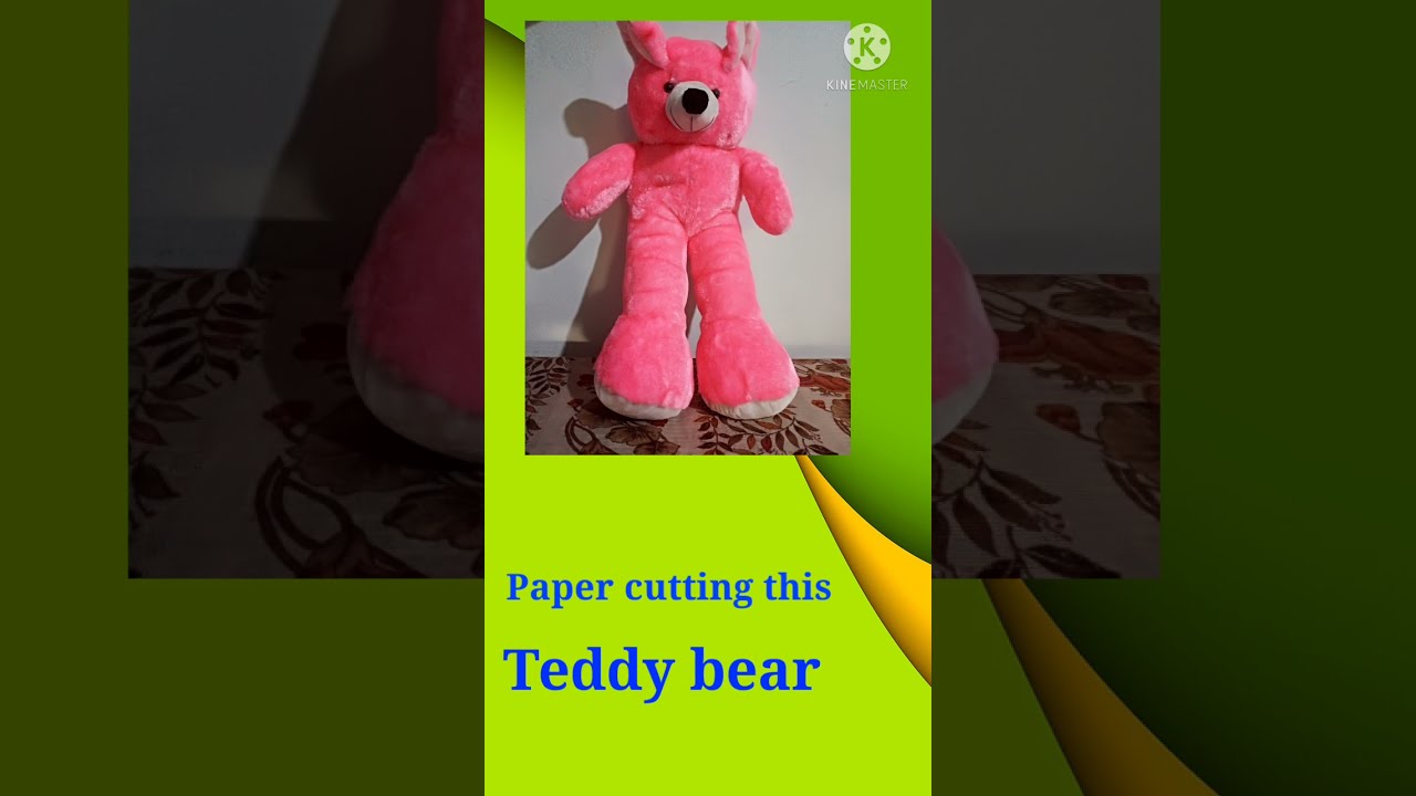 teddy bear pattern...how to make teddy bear draft at home..