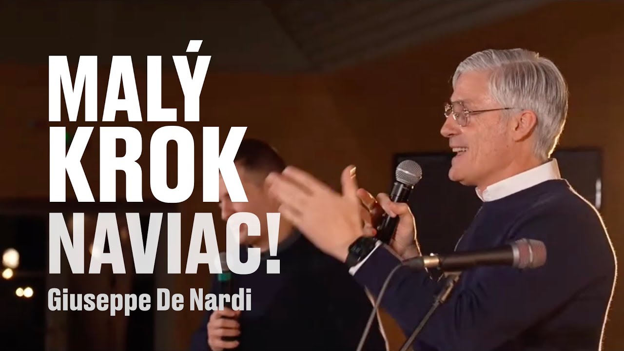 Giuseppe De Nardi - Malý krok naviac / Live chvály TY SI MÔJ ĽUD - Január 2024