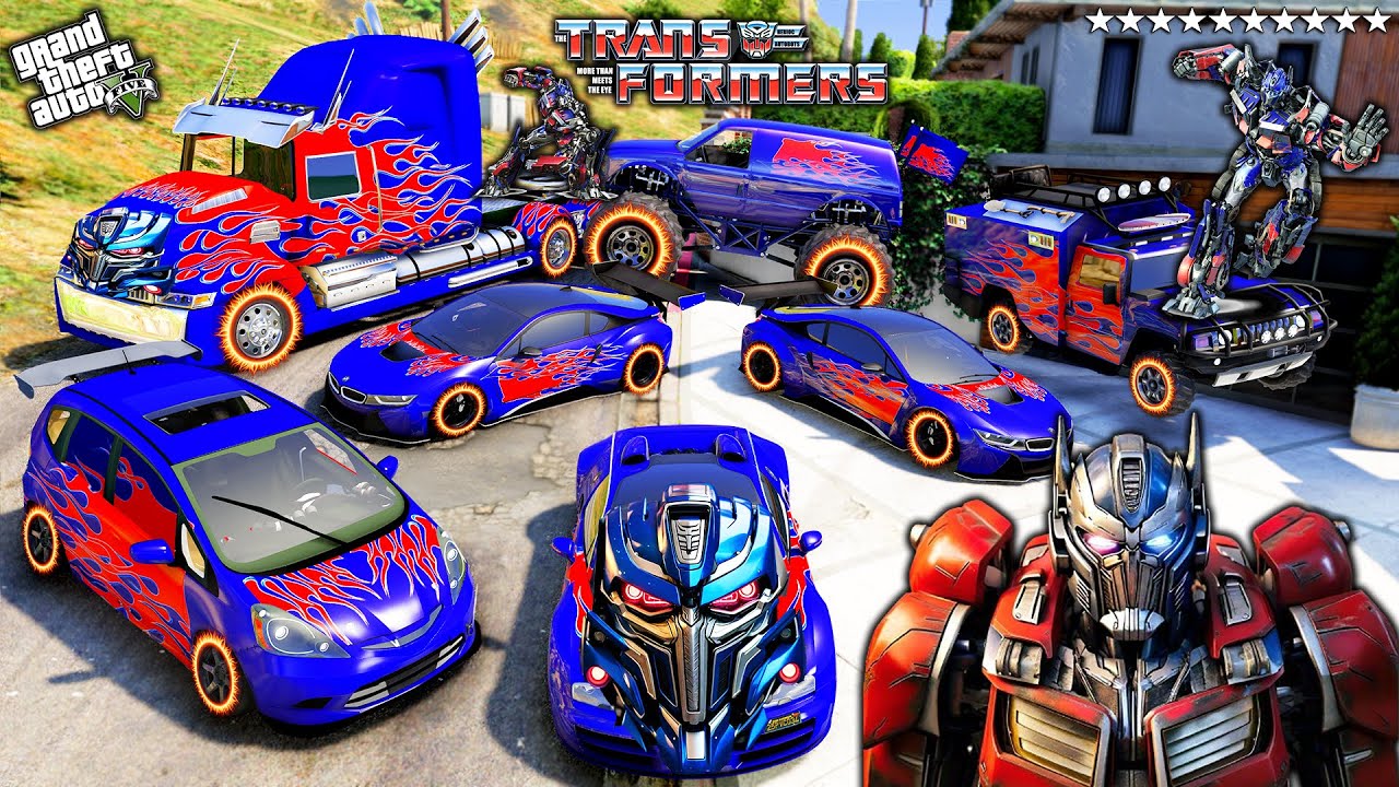 GTA 5 - Stealing TRANSFORMERS 