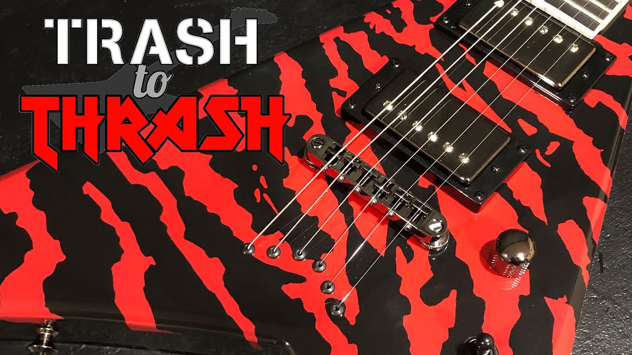 Trash to Thrash #45 - KING RHOADS (Керри Кинг вдохновил Джексона JS32T Rhoads)