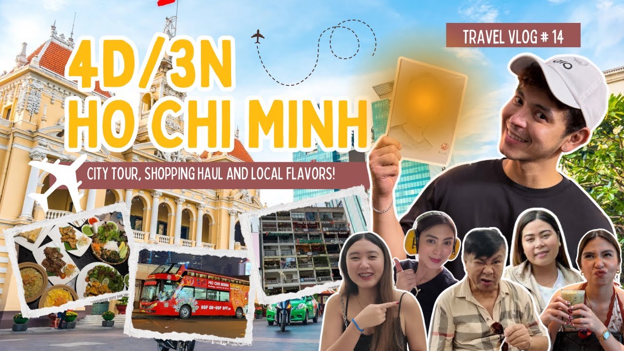 FIRST TIMERS IN HO CHI MINH! WHAT TO DO? WHERE TO GO? SINO KAMUKHA NG DRAWING? LETS GO SHOPPING!
