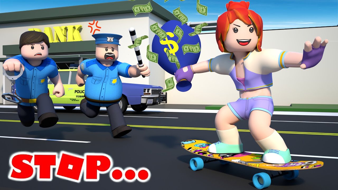 ROBLOX Brookhaven 🏡RP: Smart Criminal vs Police! | RobloxXP
