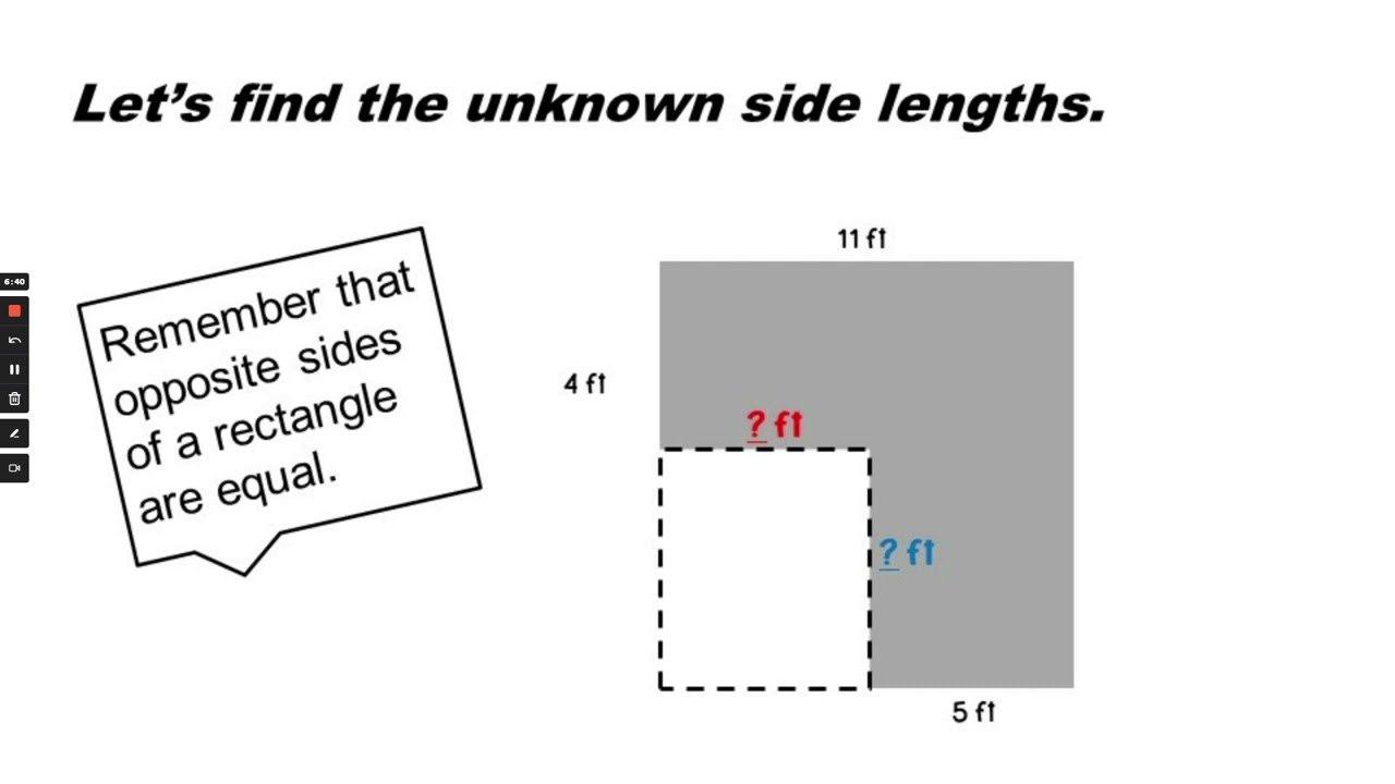 Math Grade 3 Module 4 Lesson 13 Find Area Decompose Rectangles