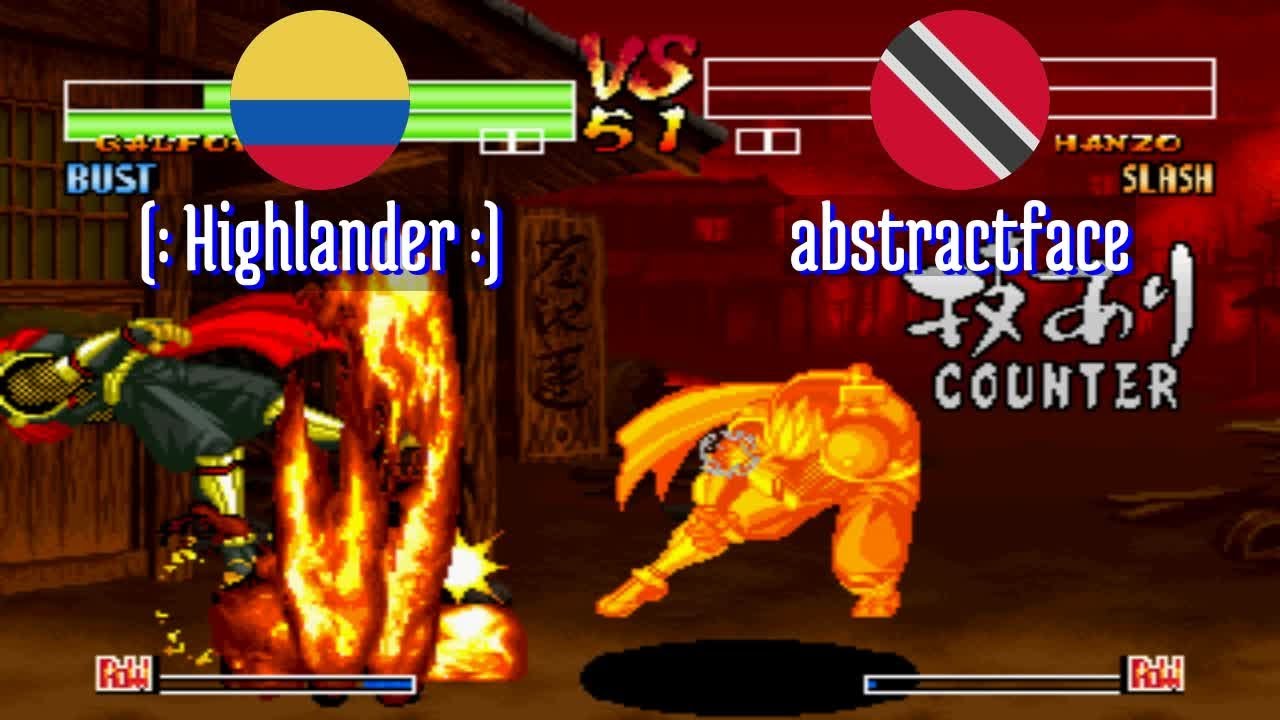 FT5 @samsho4: (: Highlander :) (CO) vs abstractface (TT) [Samurai Shodown IV Fightcade] Nov 1