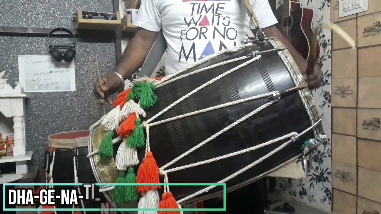 HOW TO PLAY BASIC BOL OF KEHERWA| DHOL LESSON