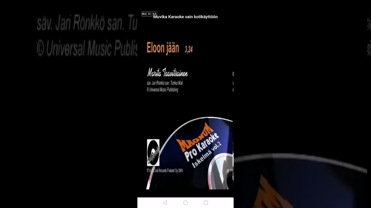 Eloon jään