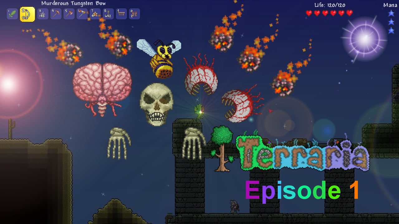 Let's Beat Terraria Episode 1: A Good Start, Eh?