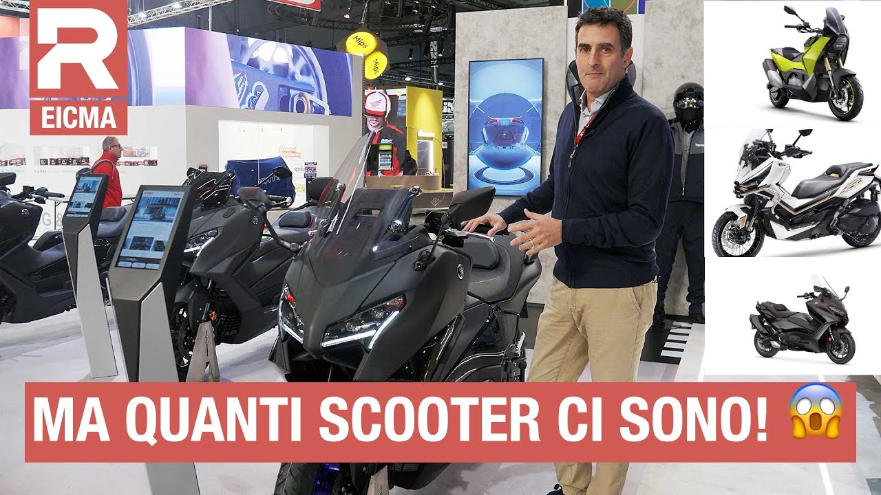 EICMA 2024 i migliori scooter e maxi scooter che guideremo nel 2025