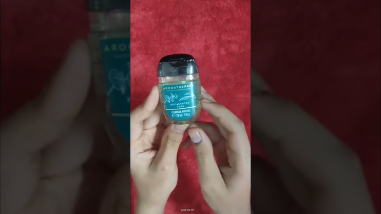 New light Aromatherapy Hand Gel &bull; hand sanitizer &bull; #aromatherapy #handgel #handsanitizer #shorts