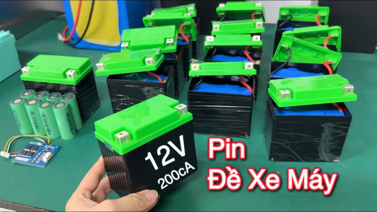 Chỉ 400K - Pin Đề Xe Máy 12V này rẻ như acquy mà bền 10 năm luôn