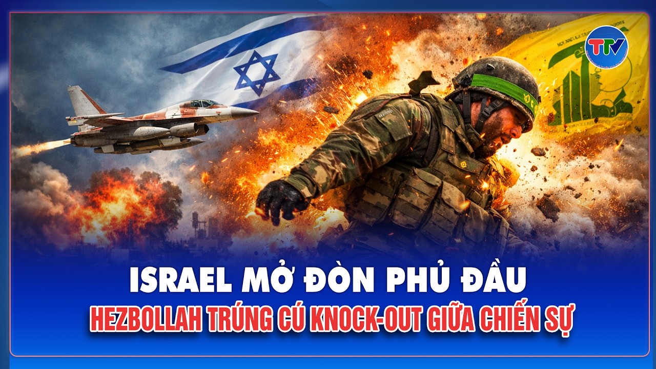 Israel phát động tấn công vào Lebanon, tiếp tục chiến dịch ở Iran, thủ lĩnh Hezbollah thiệt mạng