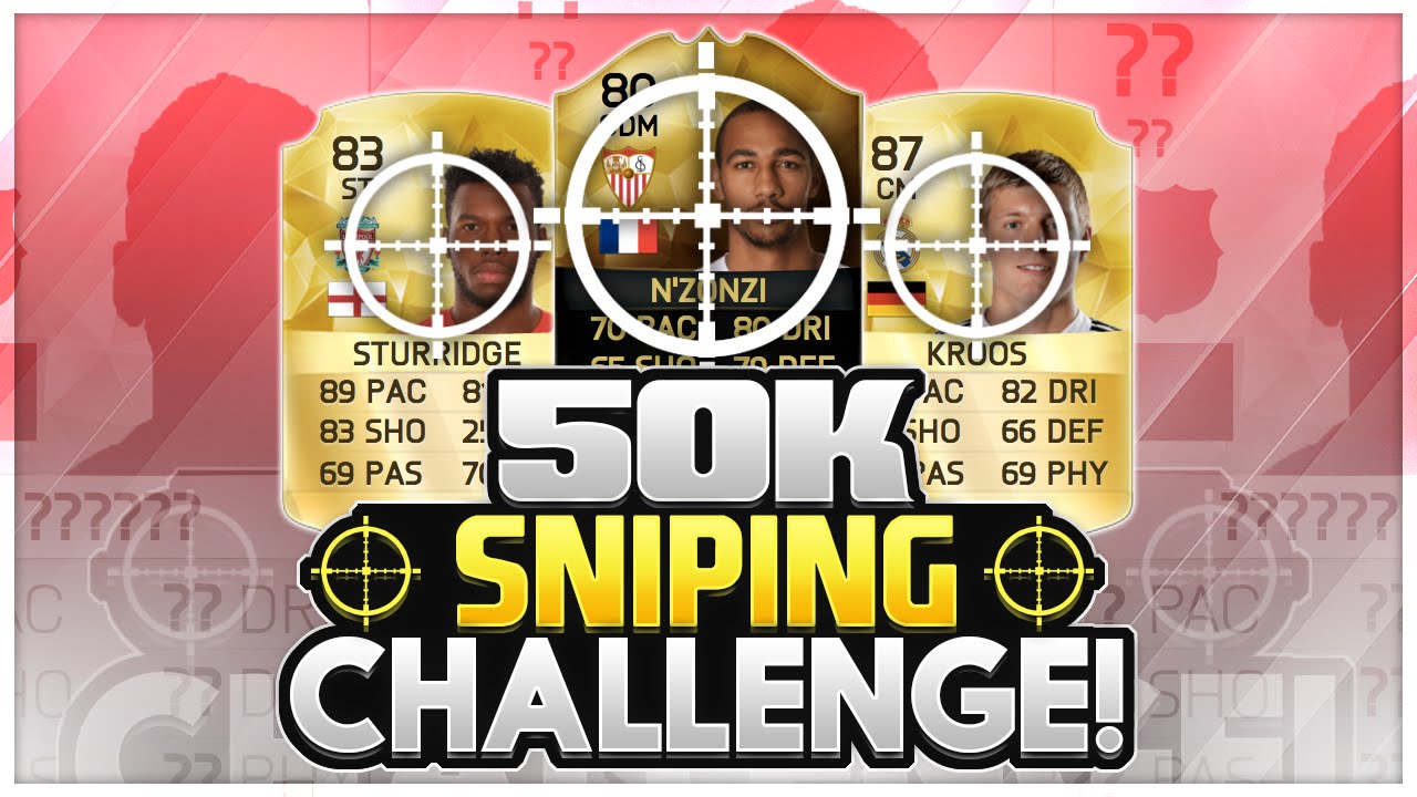 FIFA 16 | 50K SNIPING CHALLENGE vs THEGAMERCAN | LIVE SNIPING WITH REACTIONS | FIFA 16 ULTIMATE TEAM