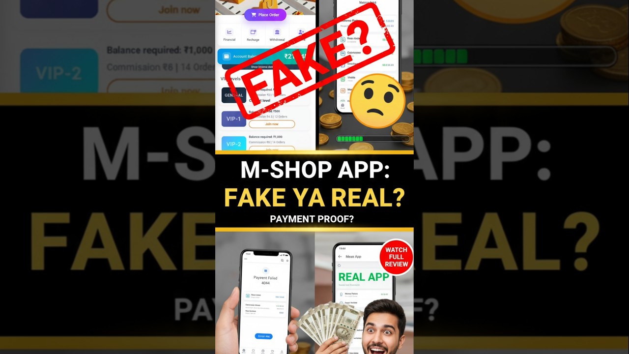 new app mshop #explorepage #viralvideo #earnmoneyonline #earnmoney #trendingshorts #freemoney