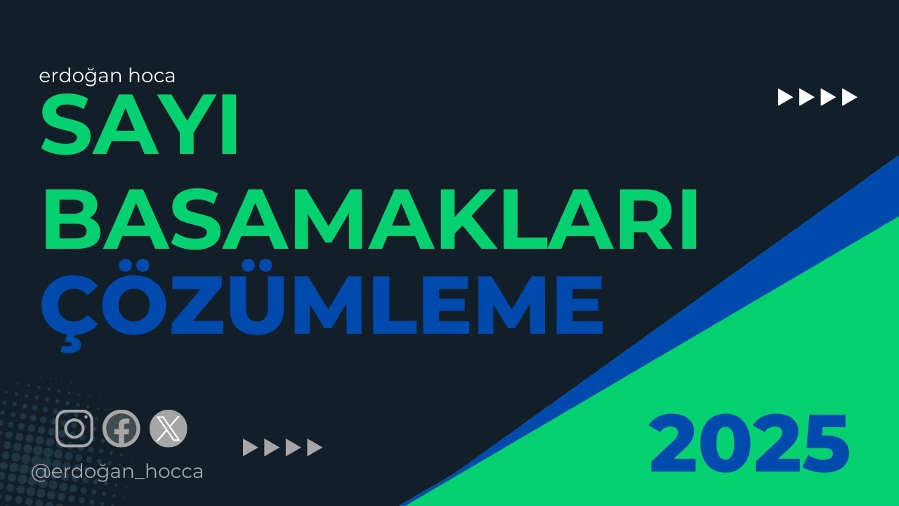 SAYI BASAMAKLARI