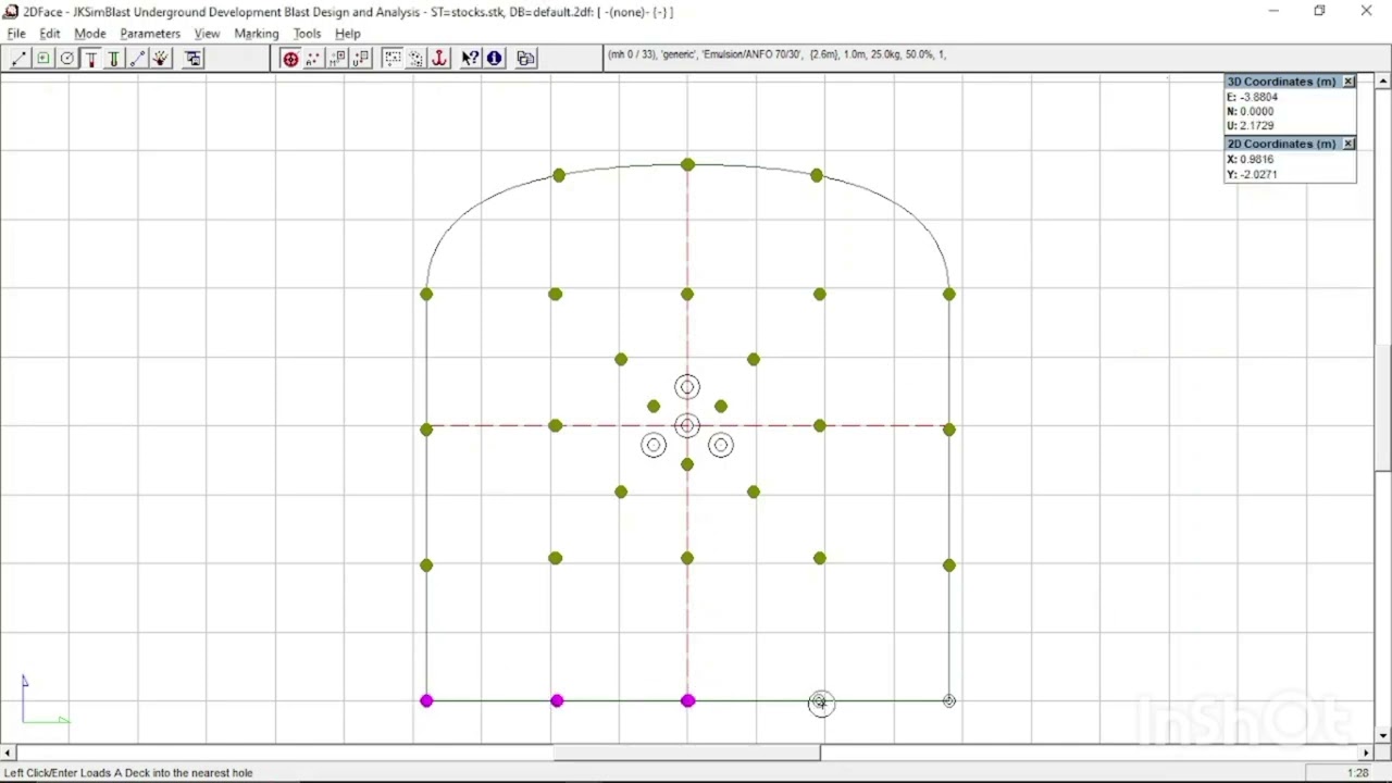 Diseño y Simulacion de Perforacion y Voladura en Mineria Subterranea JKSIMBLAST