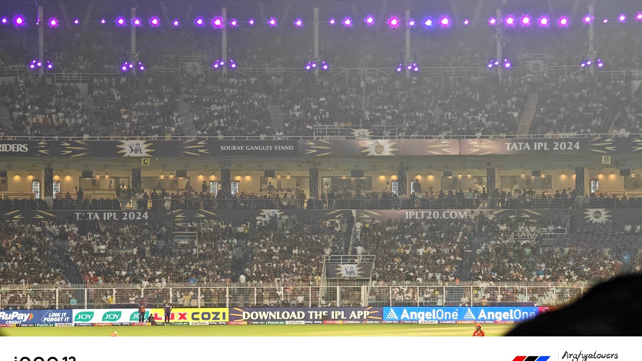 KKR VS SRH Matchday Vlog 💜💛 | Kolkata | Eden Garden
