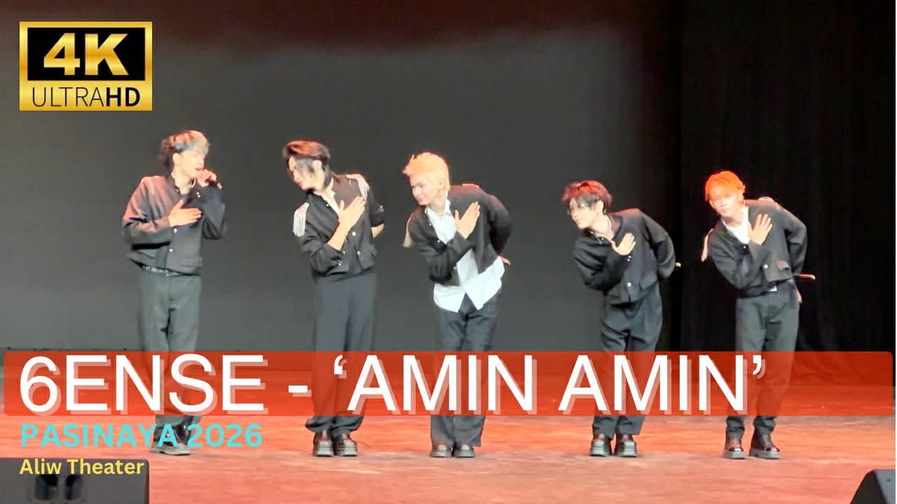 6ENSE - 'Amin Amin'  Performance at Pasinaya 2026
