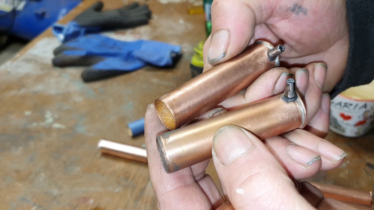 Cartouche a broche calibre 16, fusil type lefaucheux, fabrication douille métallique