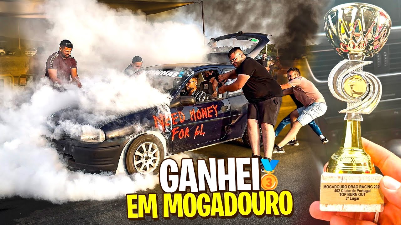 FIQUEI EM 🥉 NO MOGADOURO DRAG RACING *CORSA MAU 😈* | STOWNAS