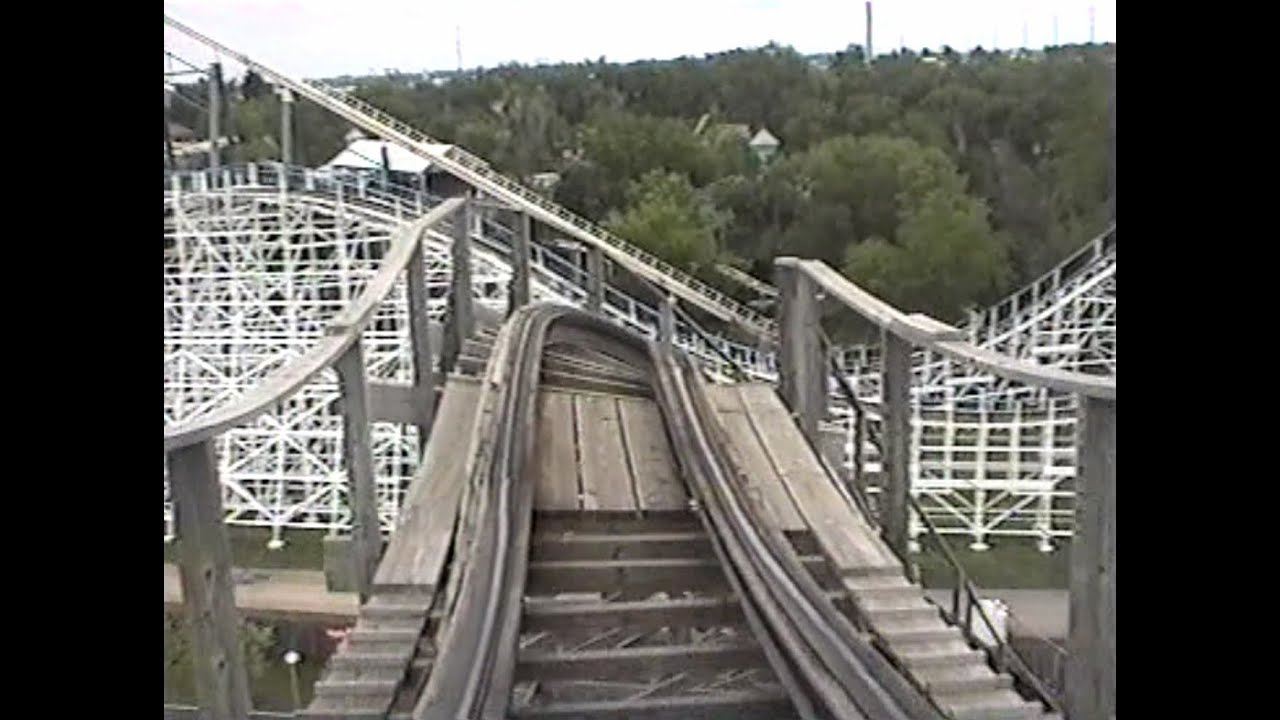 Outlaw Coaster - Adventureland - No Brakes, Straight Through Station