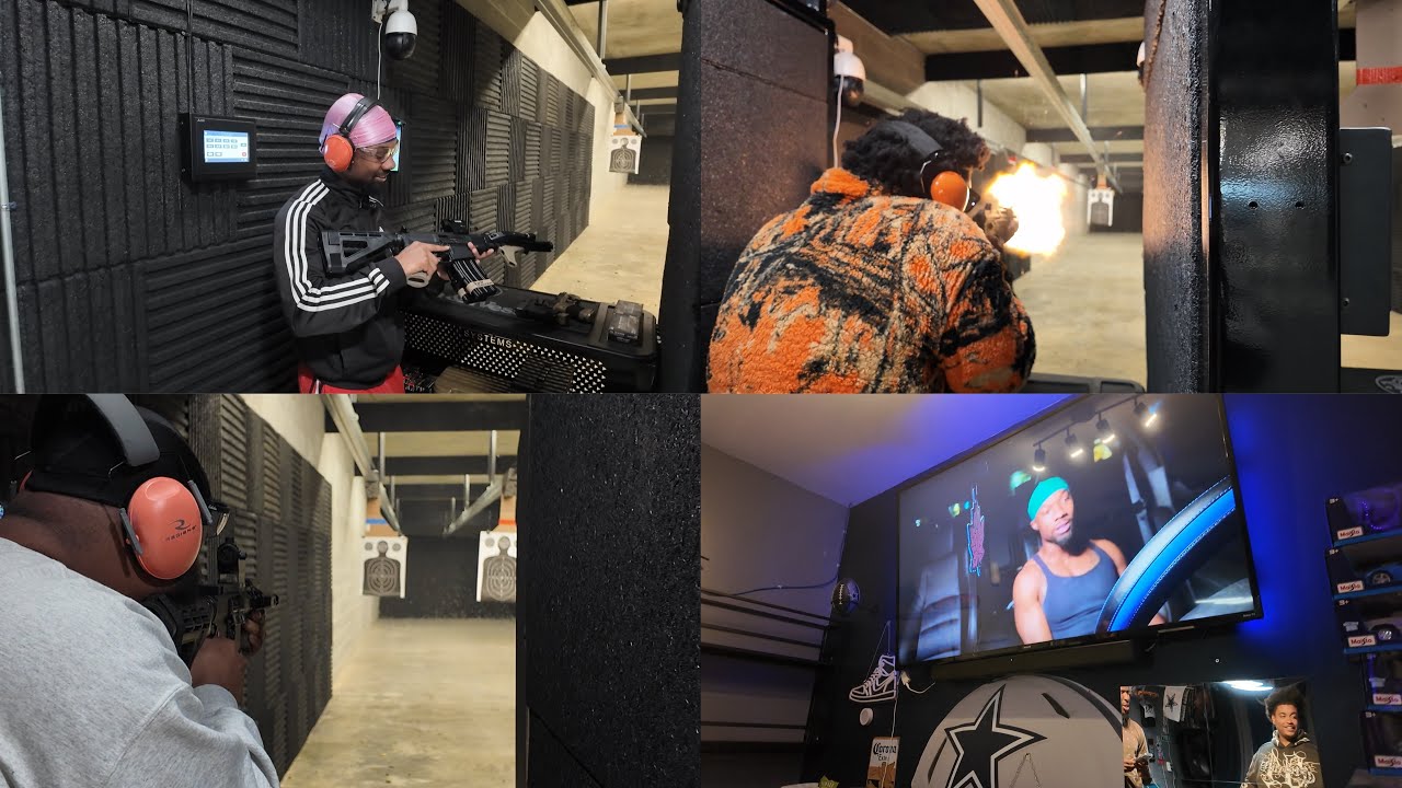 Working On Our Aim and Taking Over The Range W/ Marc & KC