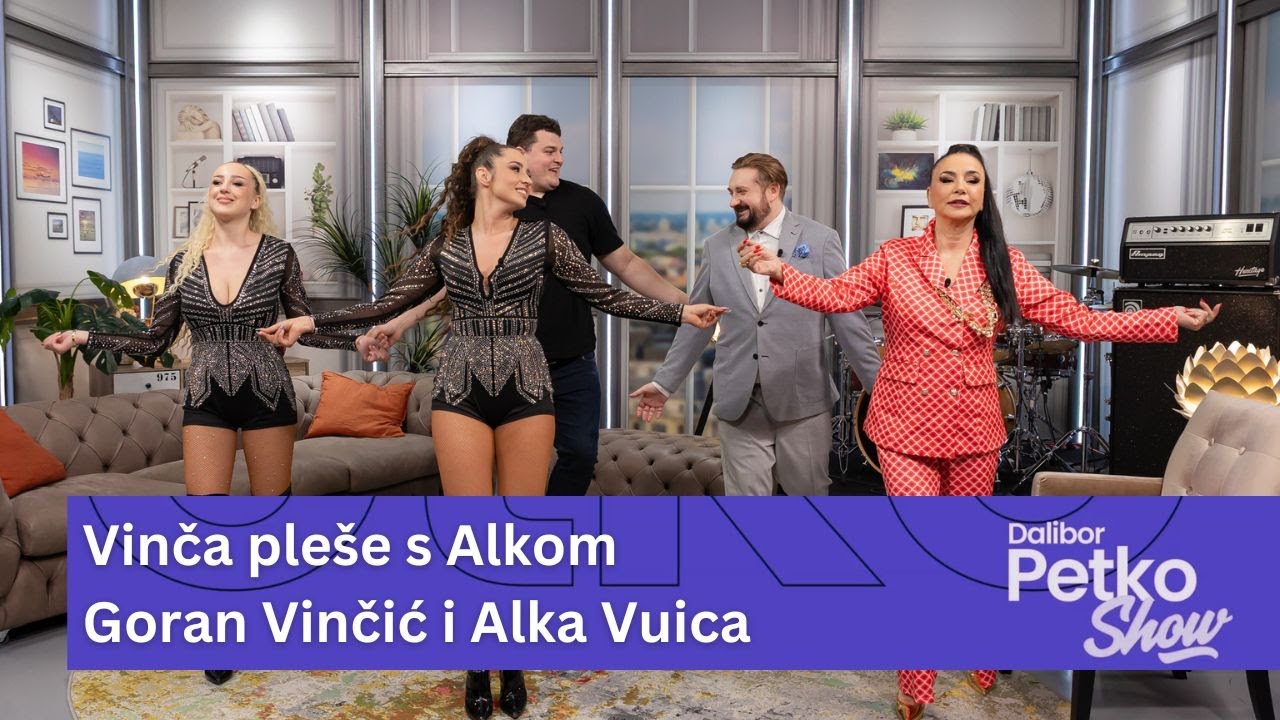 Vinča pleše s Alkom | Dalibor Petko Show | CMC TV
