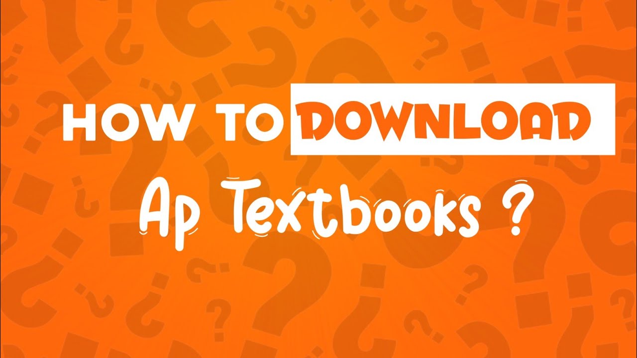How to download ap textbooks free ||all classes|| #ap #textbook