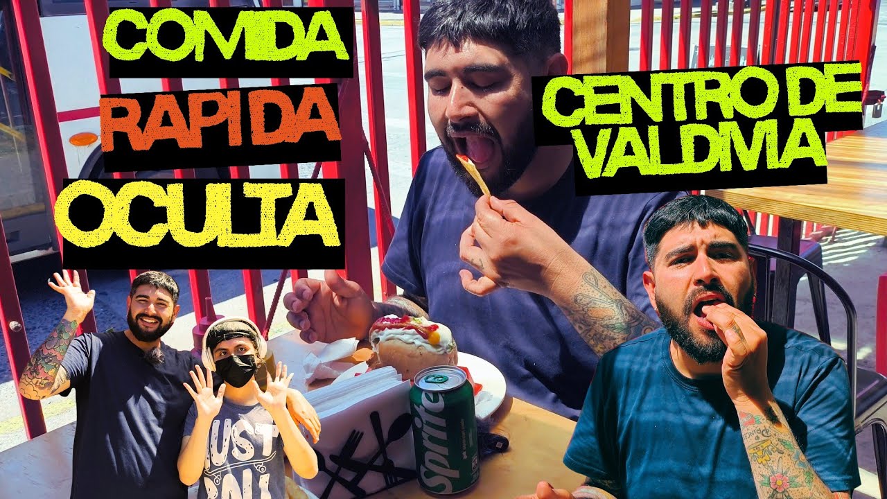 ¡Todo delicioso! Probando picada en el centro de Valdivia