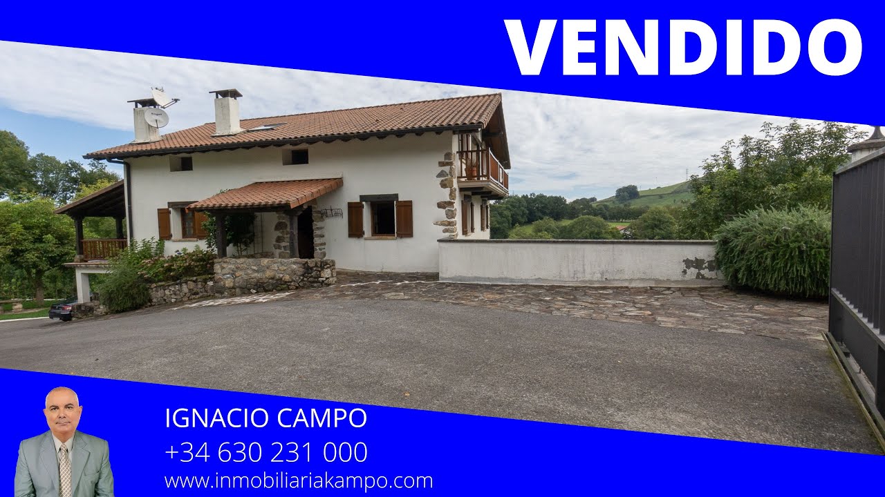 CASERIO VENDIDO EN LESAKA | inmobiliaria KAMPO