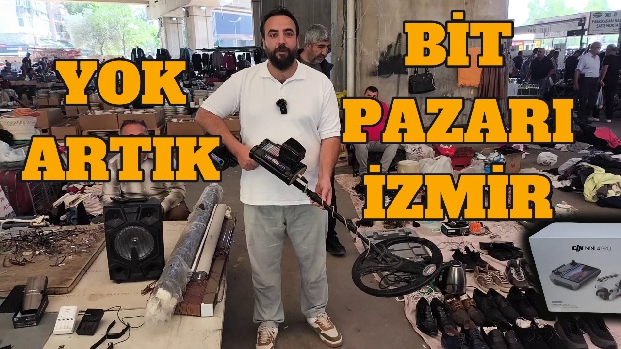 BİT PAZARINDA NELER BULDUK İZMİR BORNOVA  #174