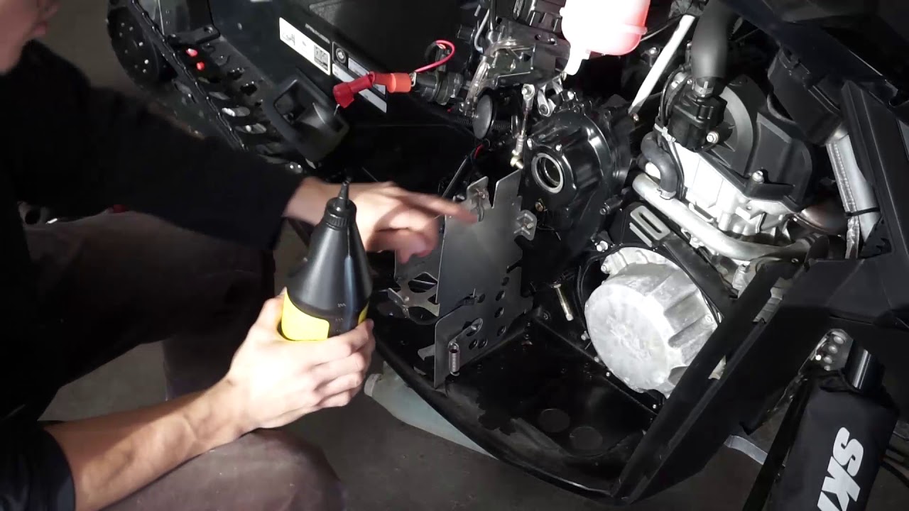 How to change your chain case oil in a 1200 4-tec