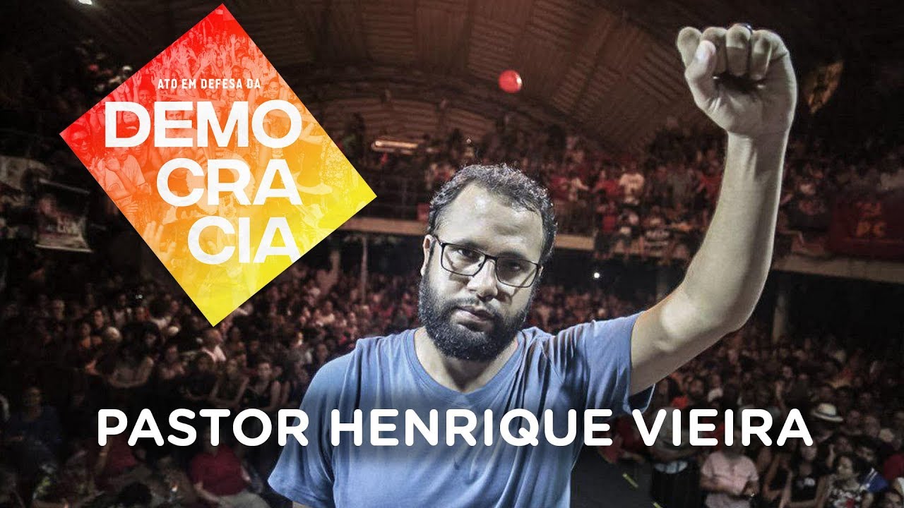 Discurso do Pastor Henrique Vieira no Ato em defesa da Democracia