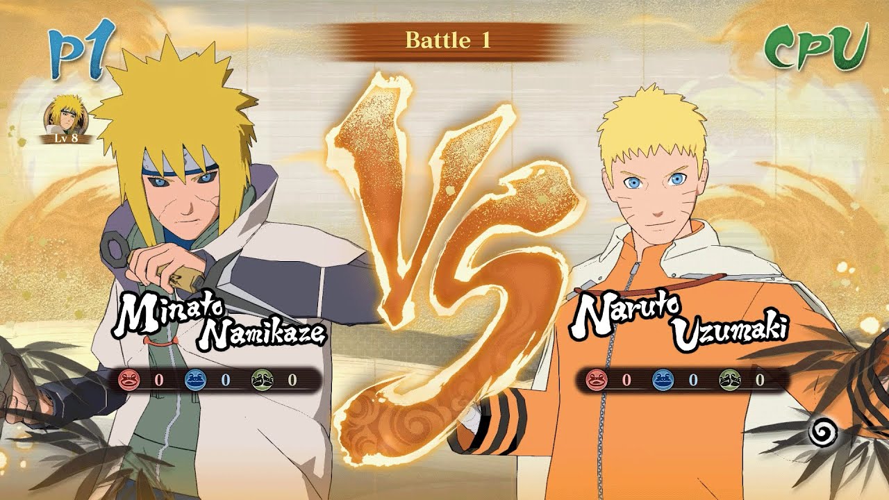 Naruto x Boruto Ultimate Ninja Storm Connections Minato vs Naruto