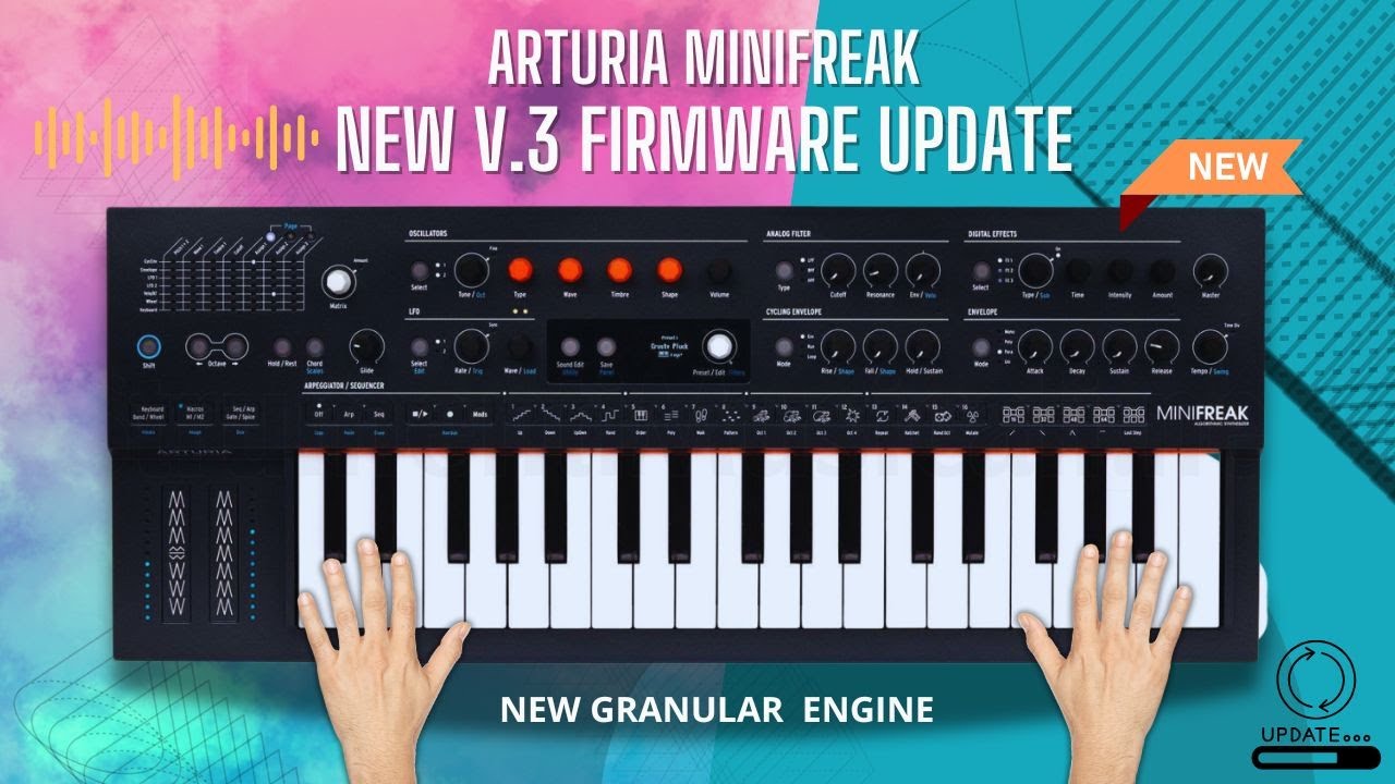 Arturia MiniFreak 3.0 FirmWare Update [NEW]