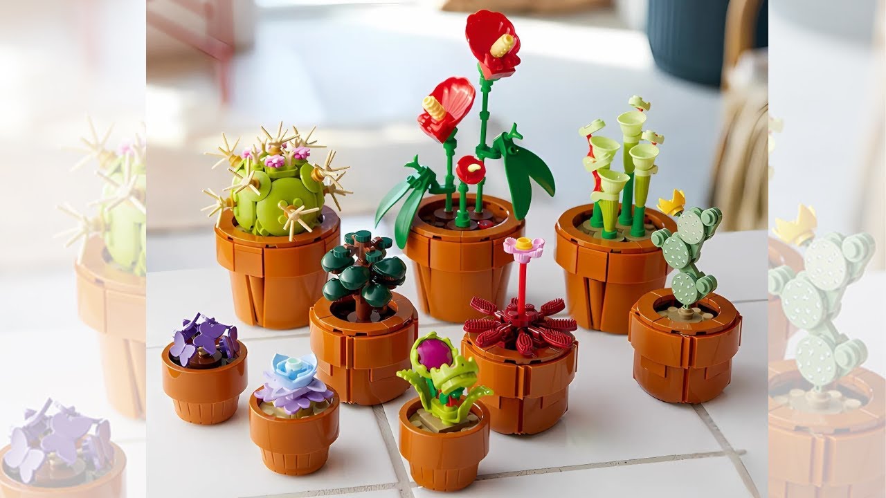 D&eacute;couverte LEGO Botanicals | Les Plantes Miniatures &agrave; Construire pour une D&eacute;co Nature & Zen | Review